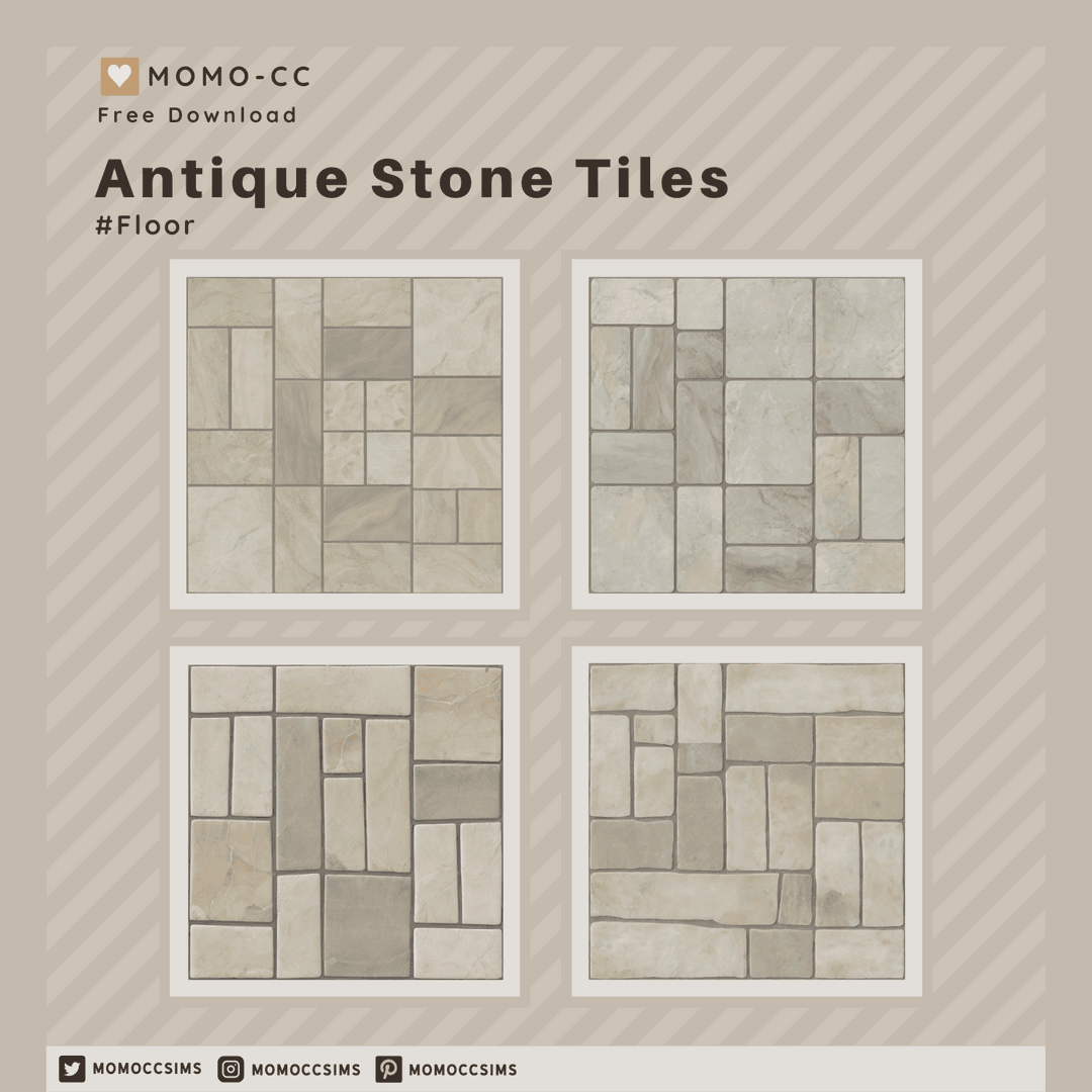 Скриншот мода Каменные плитки Antique Stone Tiles